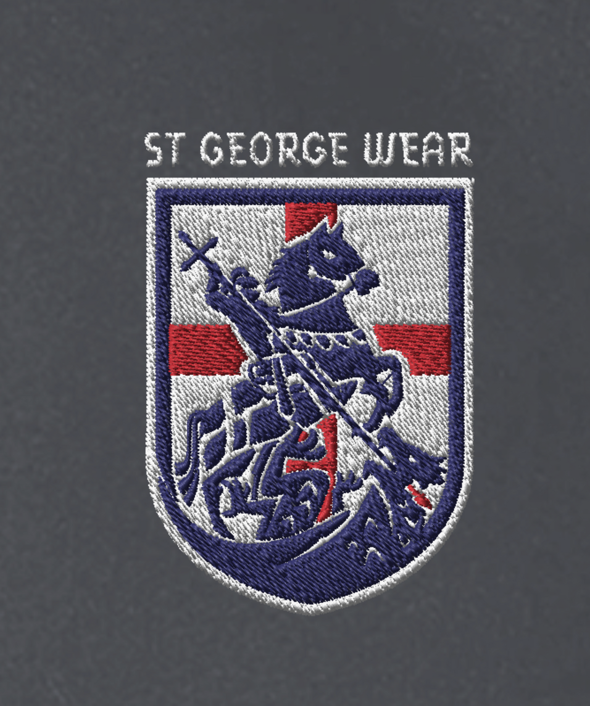 t George Wear Embroidered Logo